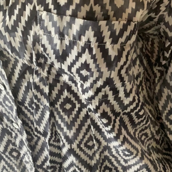 Velvet button down shirt M - Picture 4 of 6